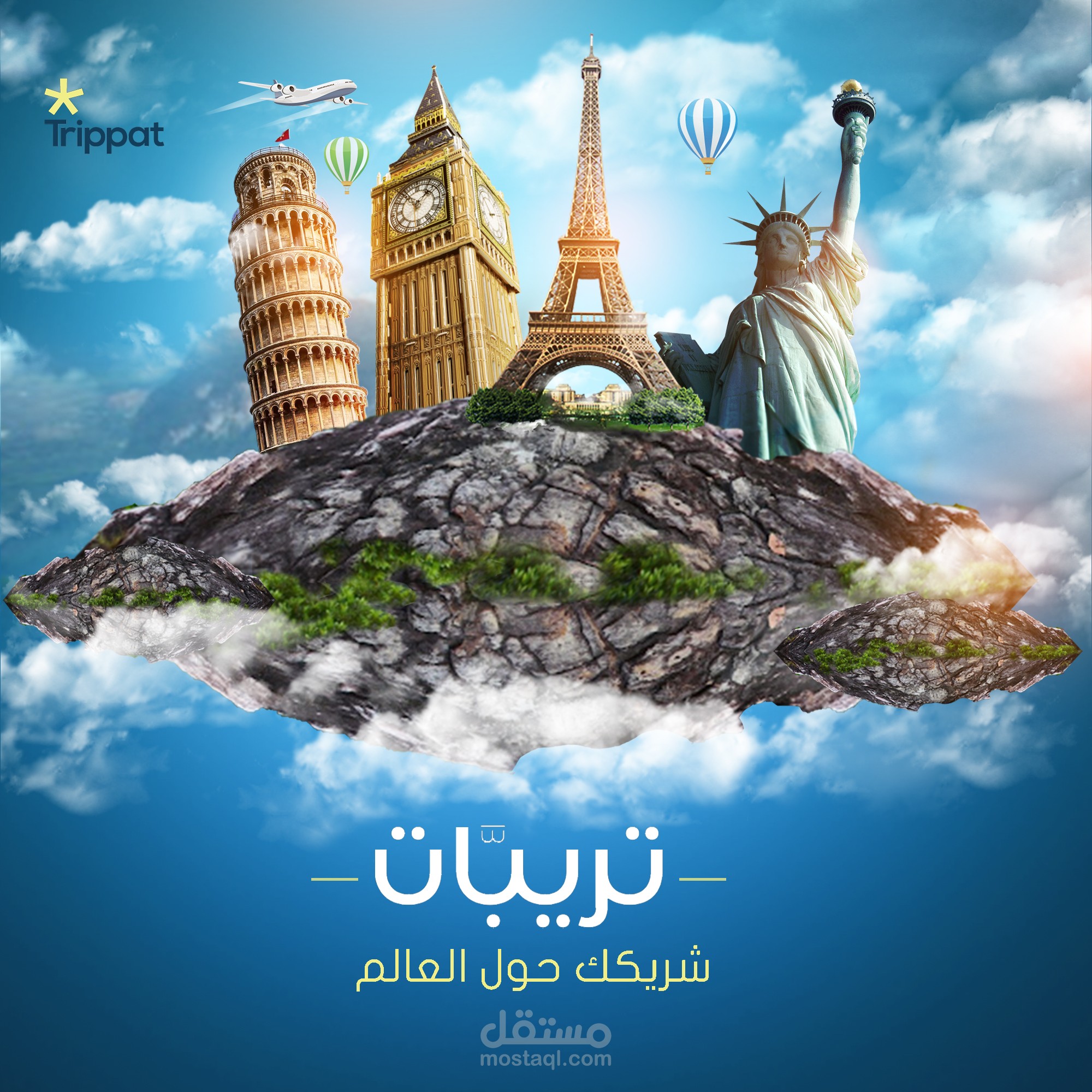 "Trippat — شريكك حول العالم"