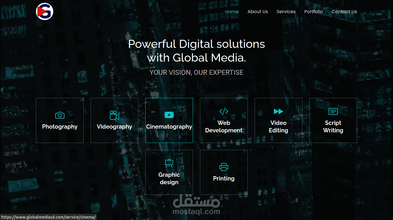 معرض لشركة Global Media