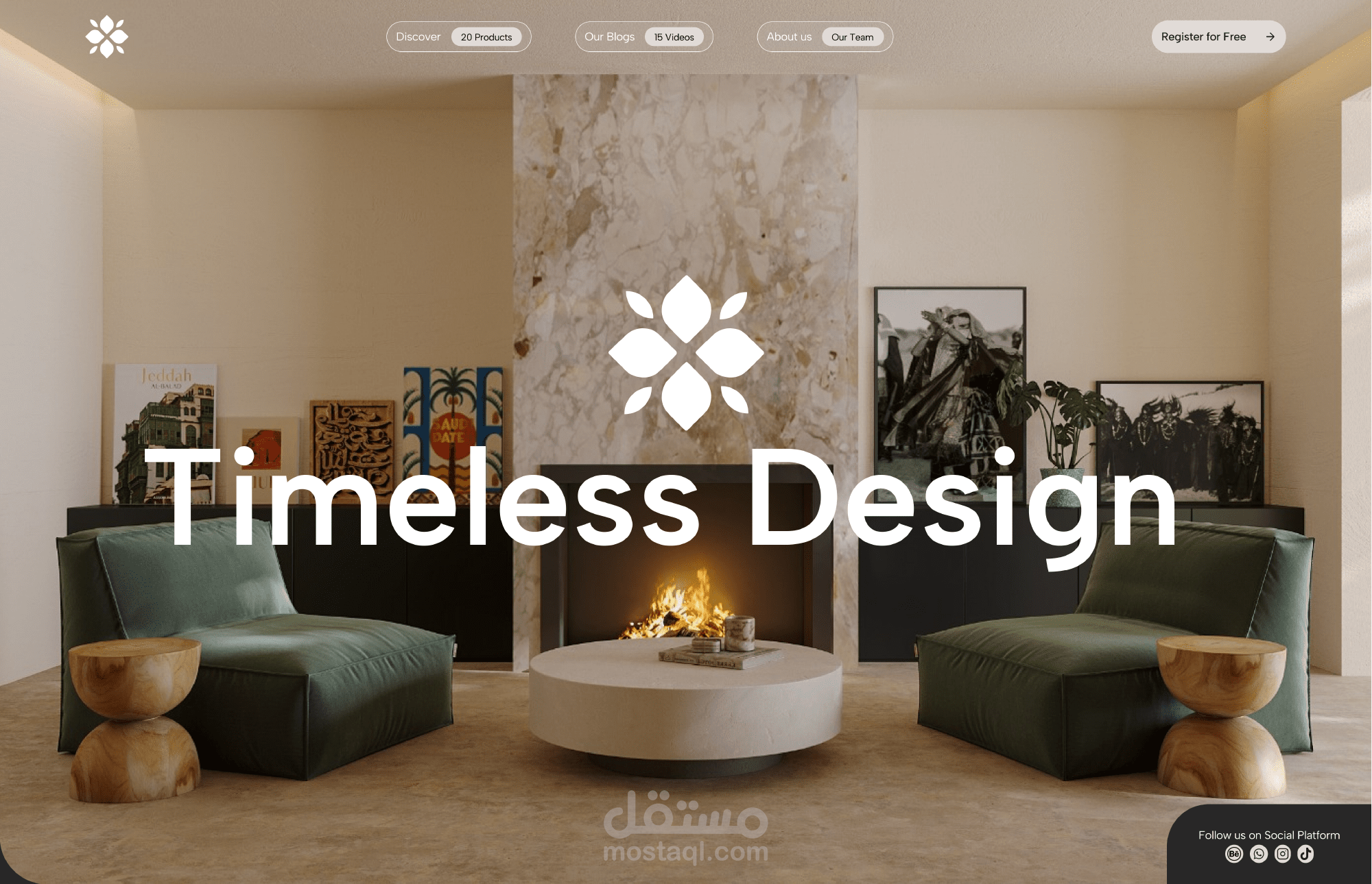 Timeless Studio Website | Design & development