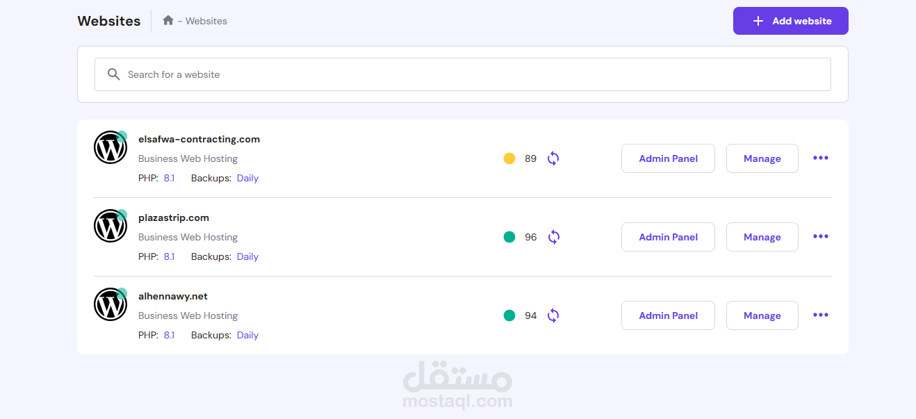Website designer