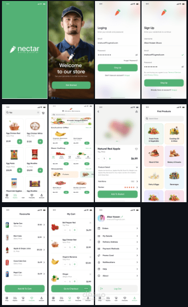 Food Groceries App