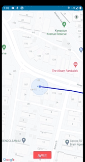Distance Tracker App