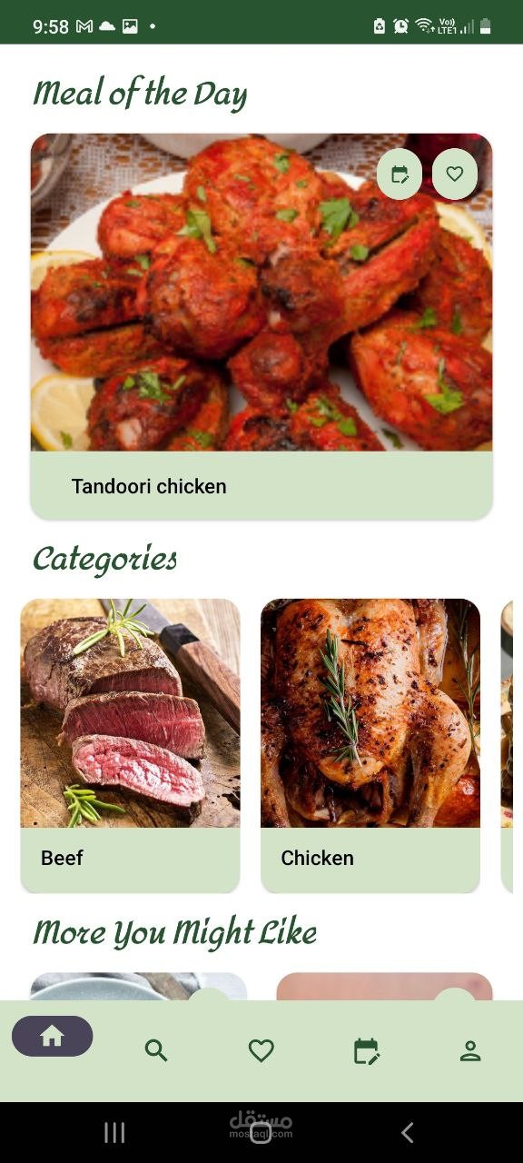 Food Planner Application