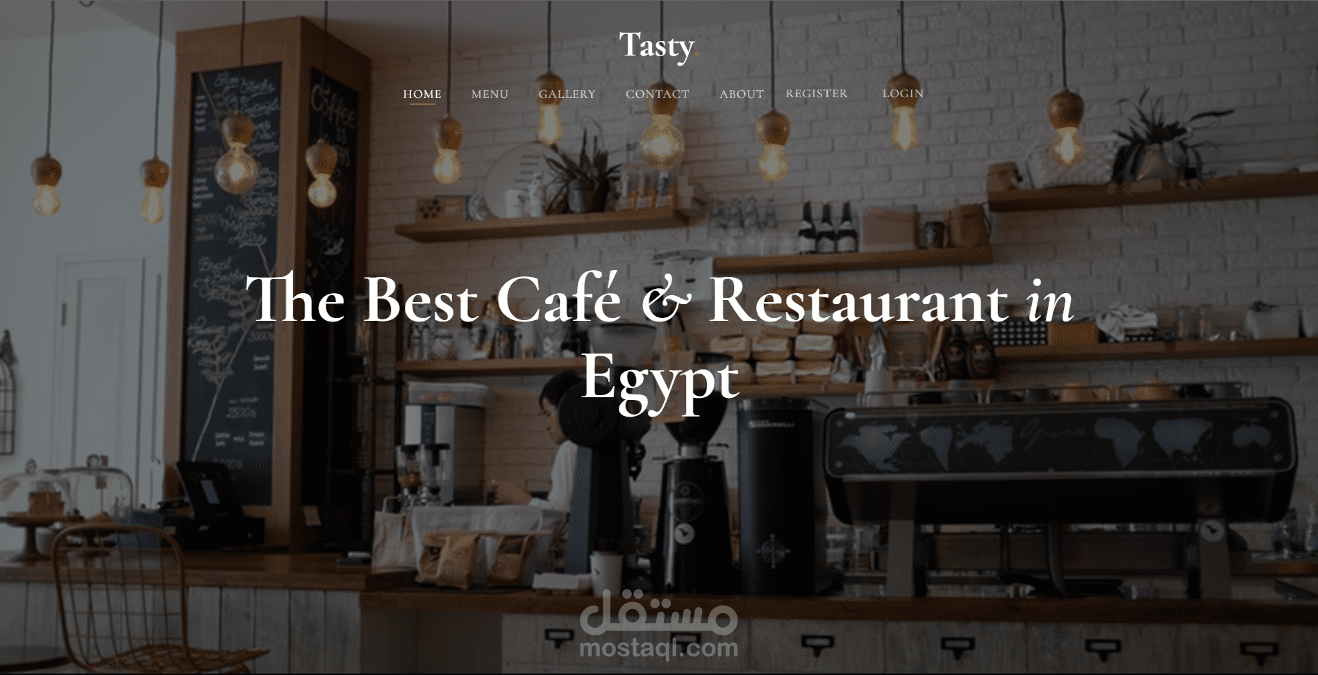 Cafe Website