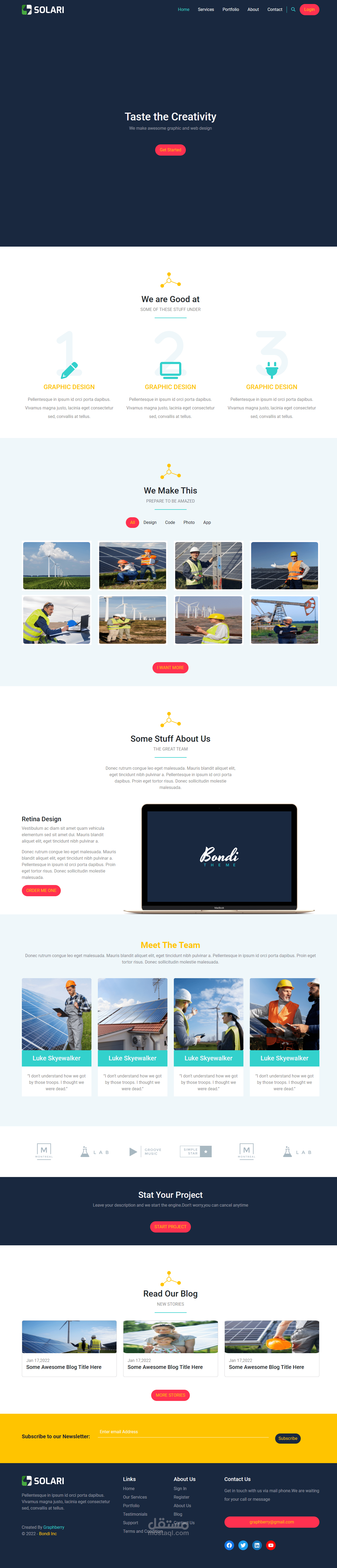 Dynamic Landing Page