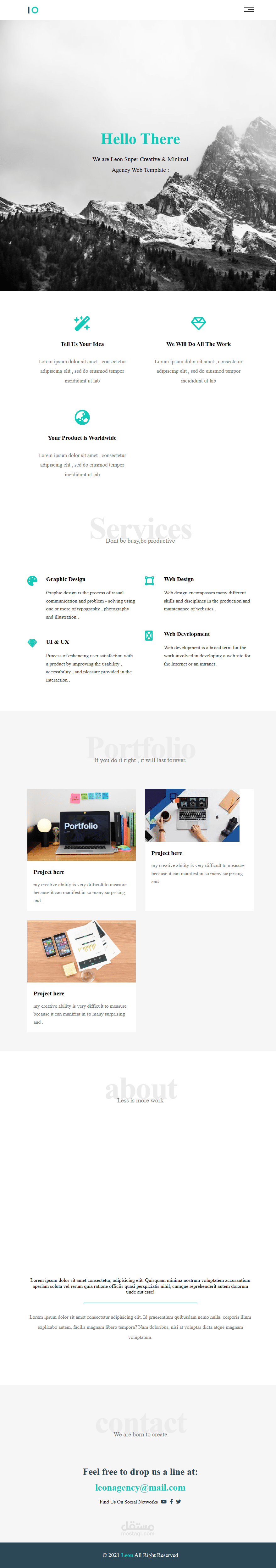 Dynamic Landing Page