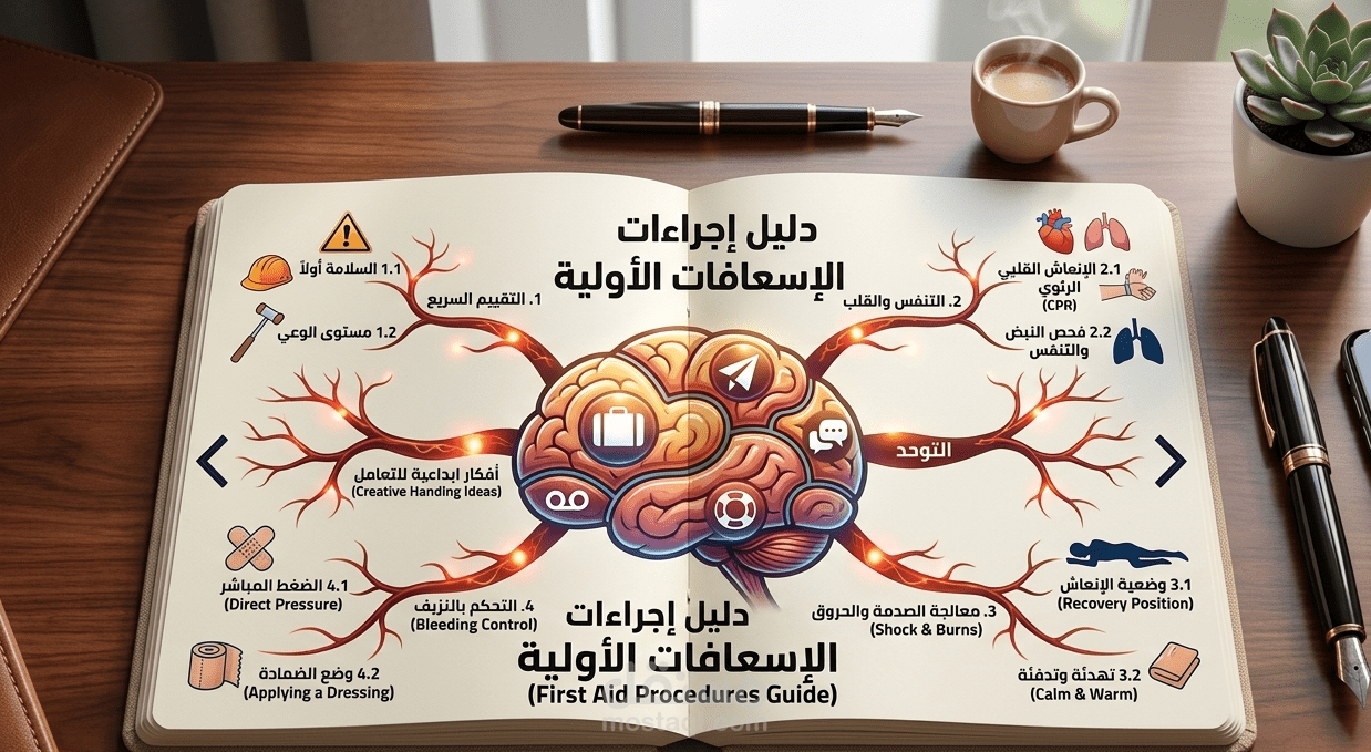 تحويل المعلومات المعقدة الى خرائط دهنية احترافية
