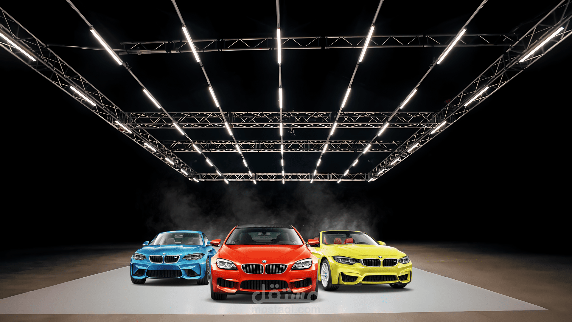 تصميم بانرات لمركز سيارات