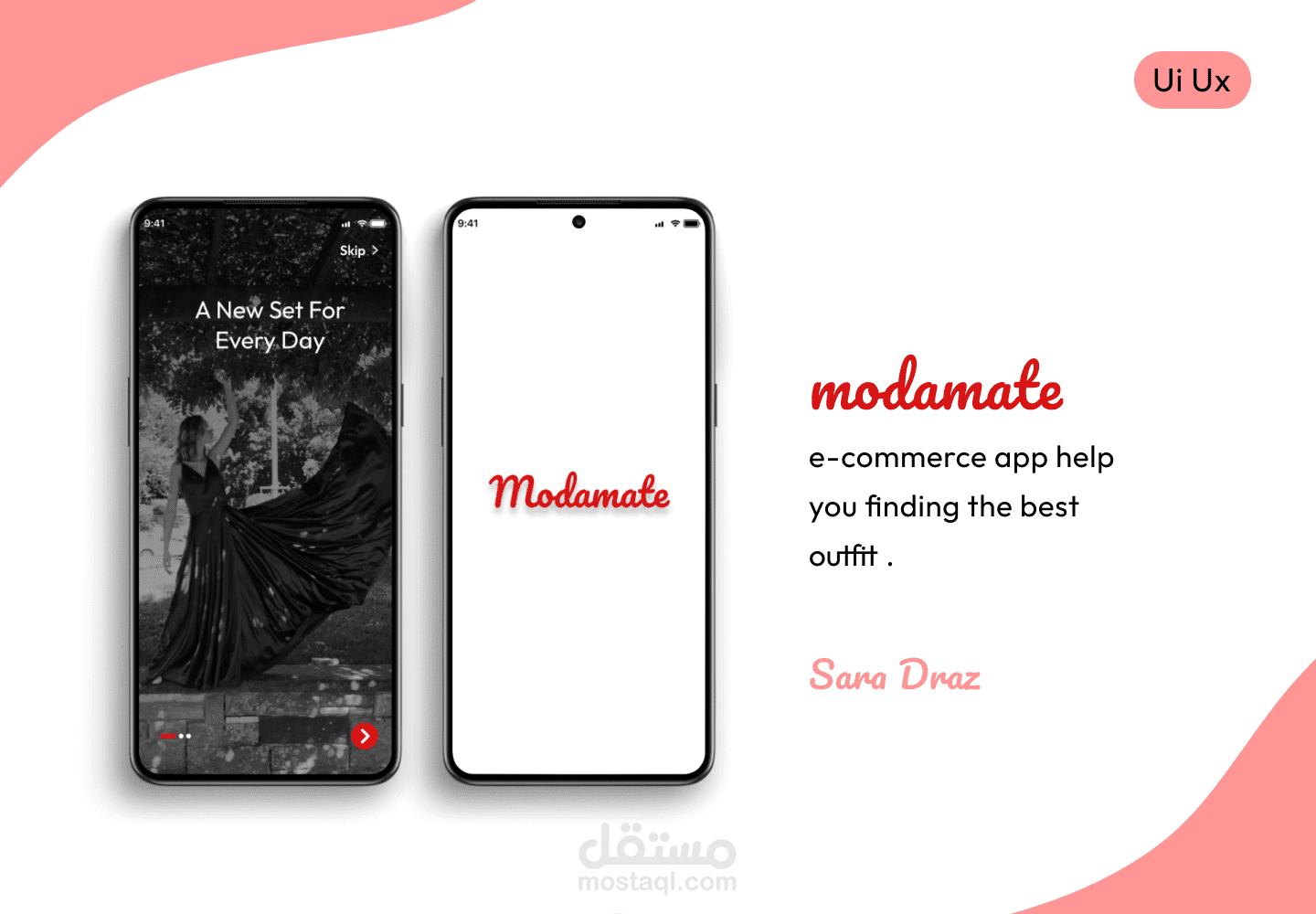 Modamate ecommerce App (ui ux)