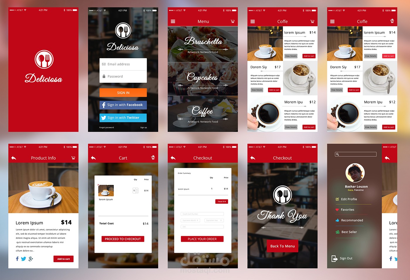 Deliciosa iOS/Android App