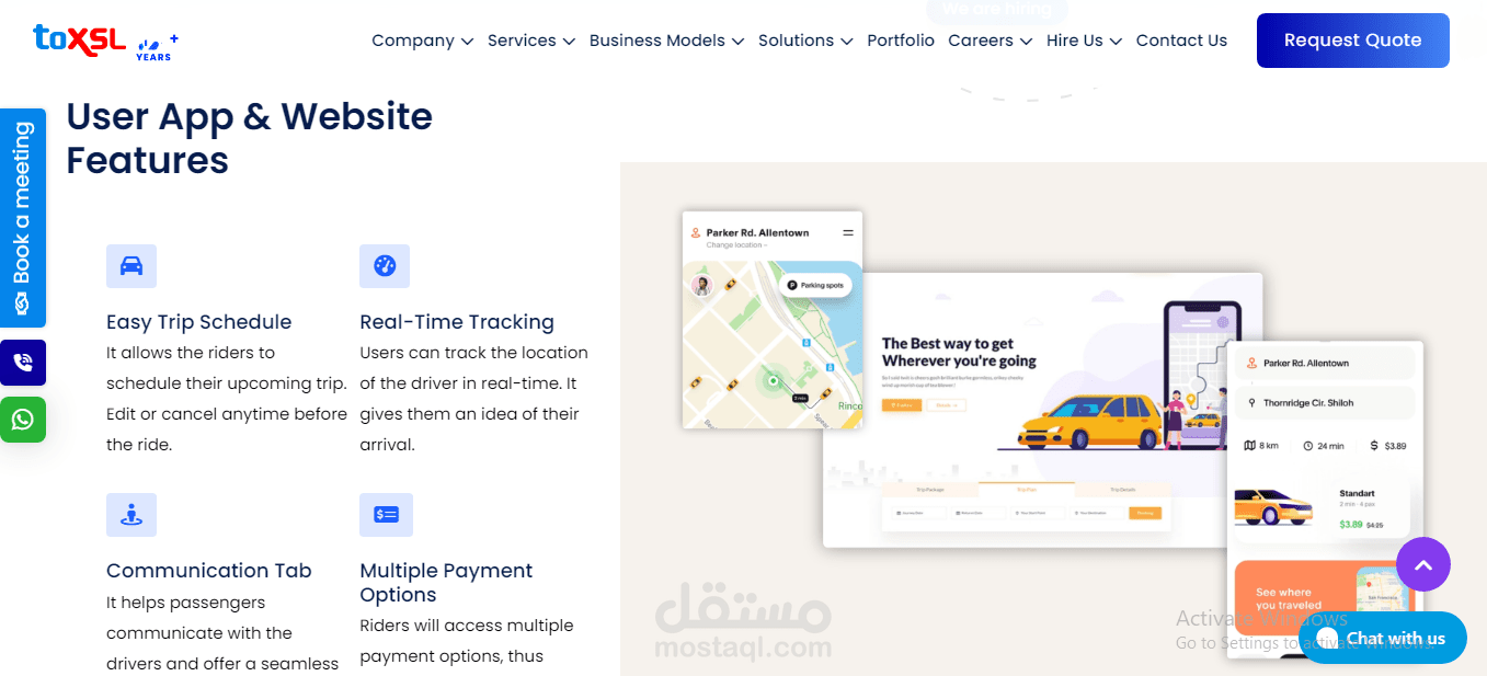 Taxi Booking App