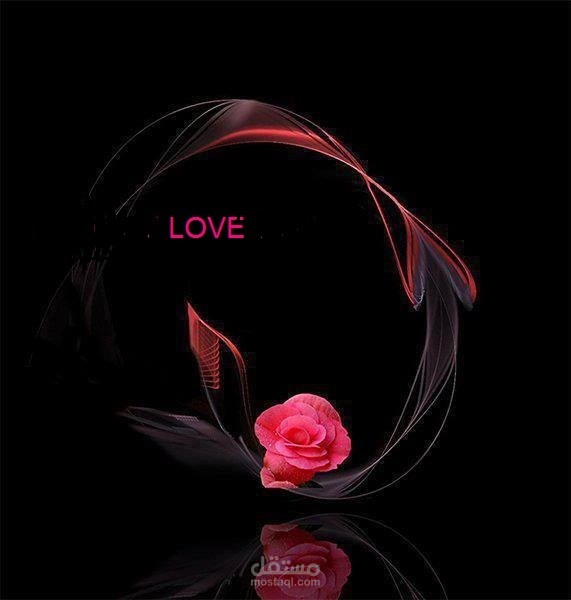 تصميم اعلان عن عيد الحب
