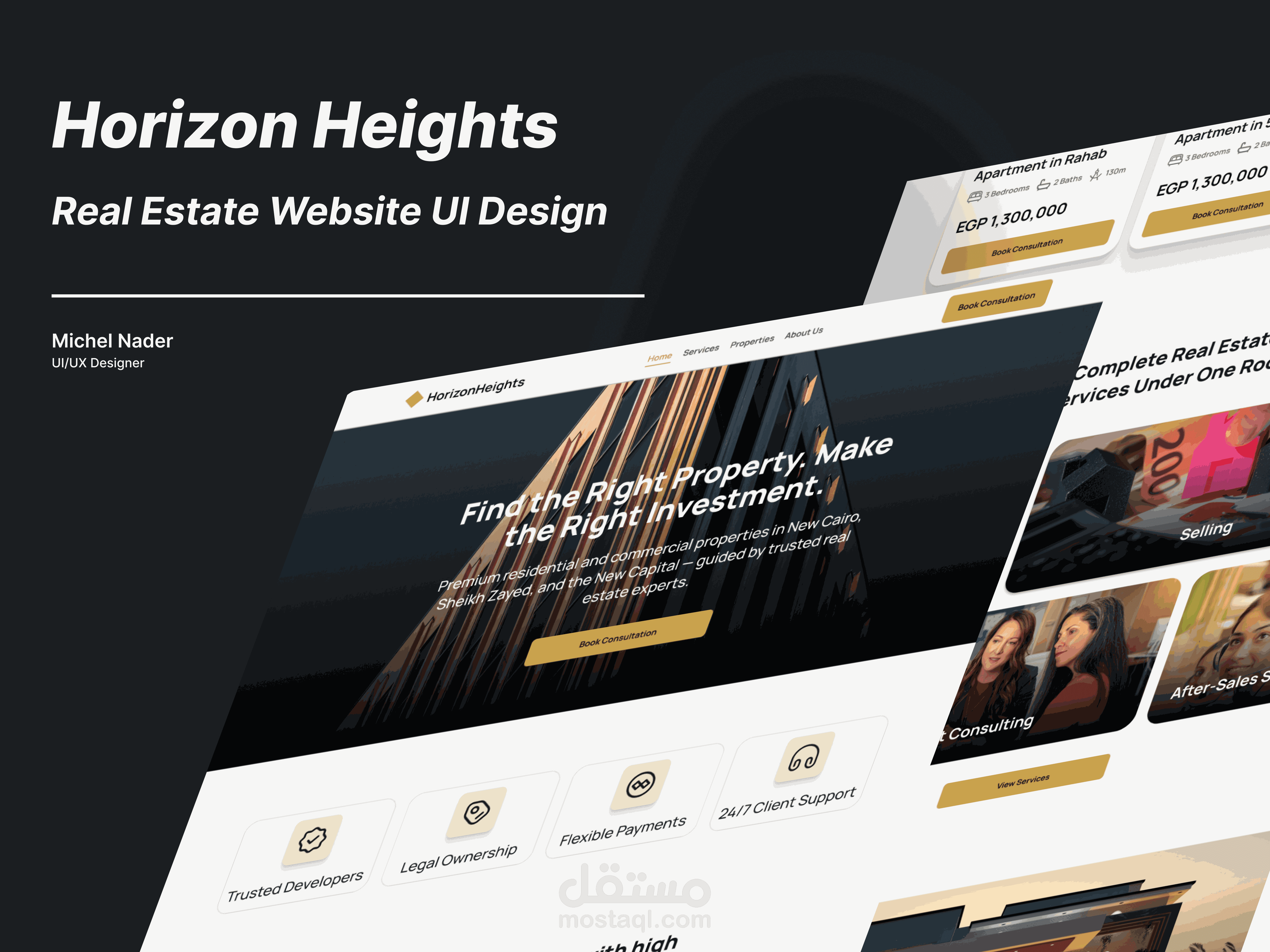 Horizon Heights - Real Estate Website