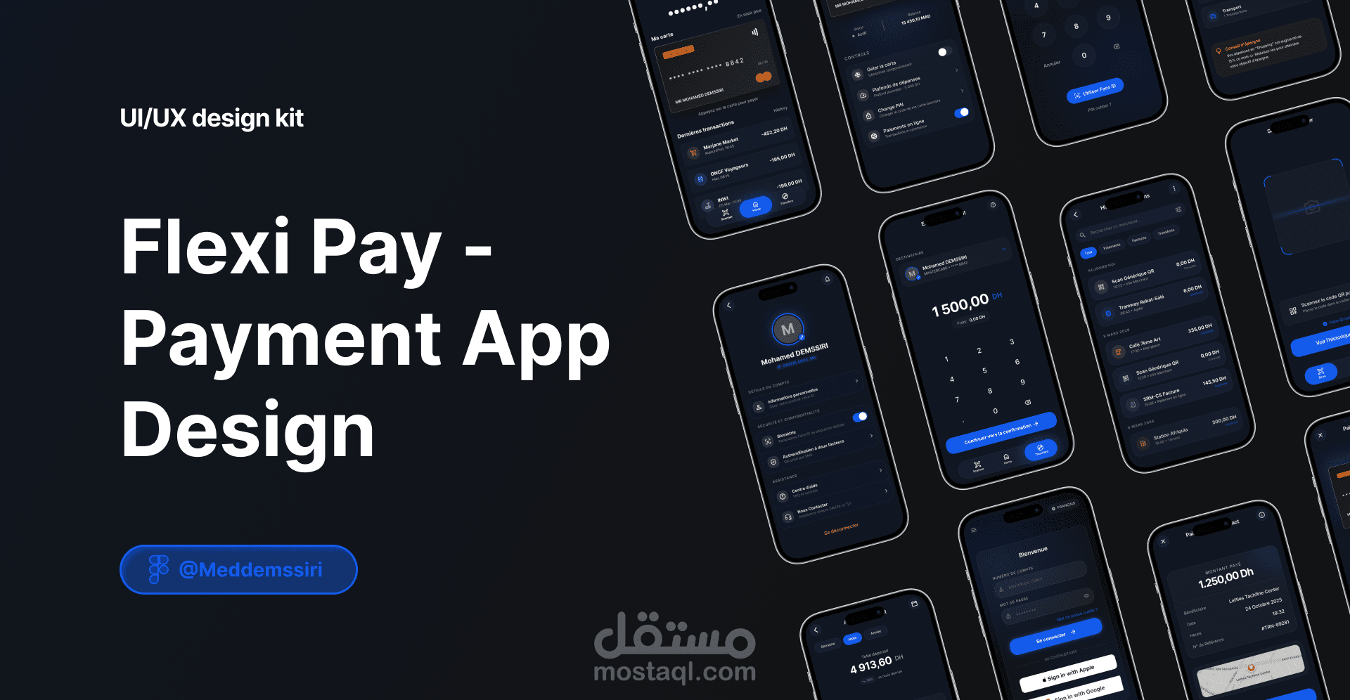 Mobile Payment App UI Kit — Flexi Pay