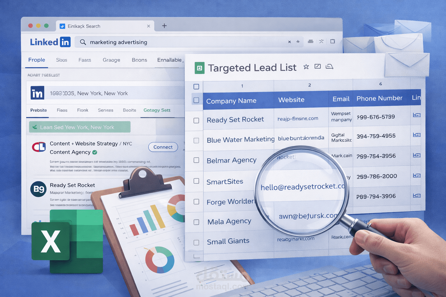 Lead Generation and Market Research