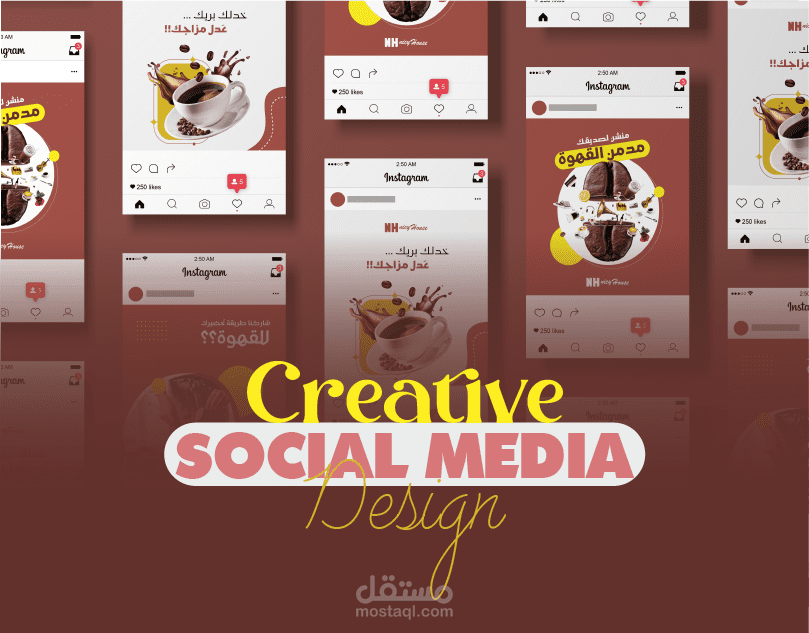 Creative social media Design