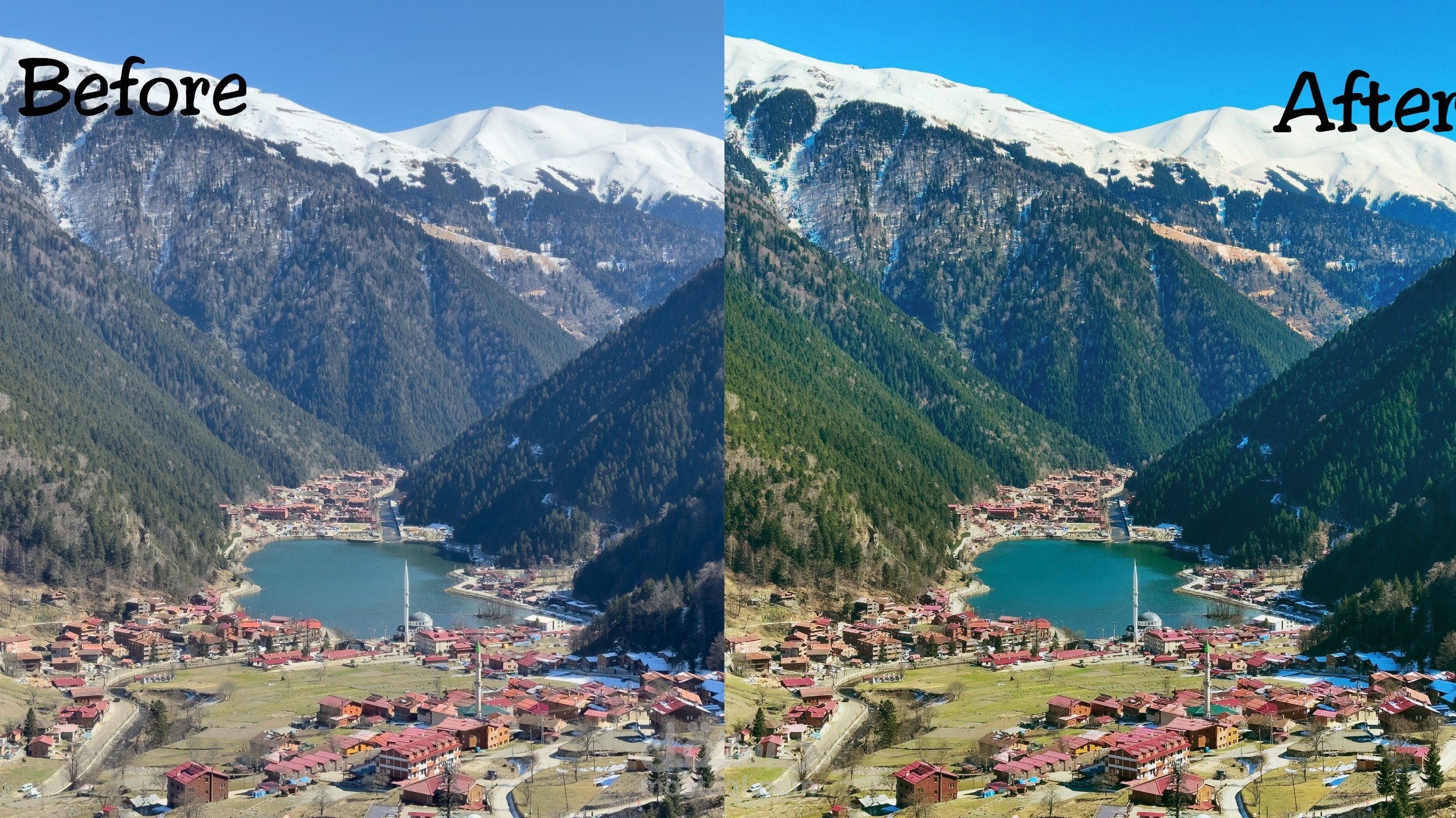 صورة raw تم تعديلها