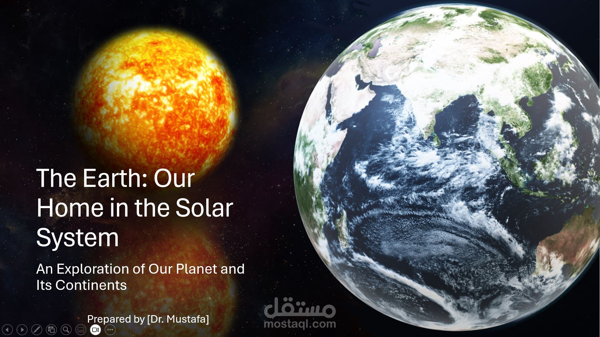 The Earth presentation