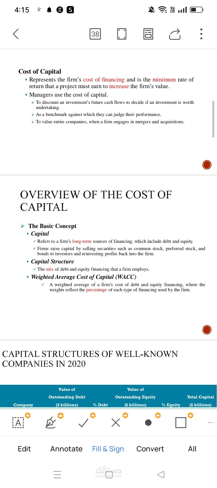 Managerial finance