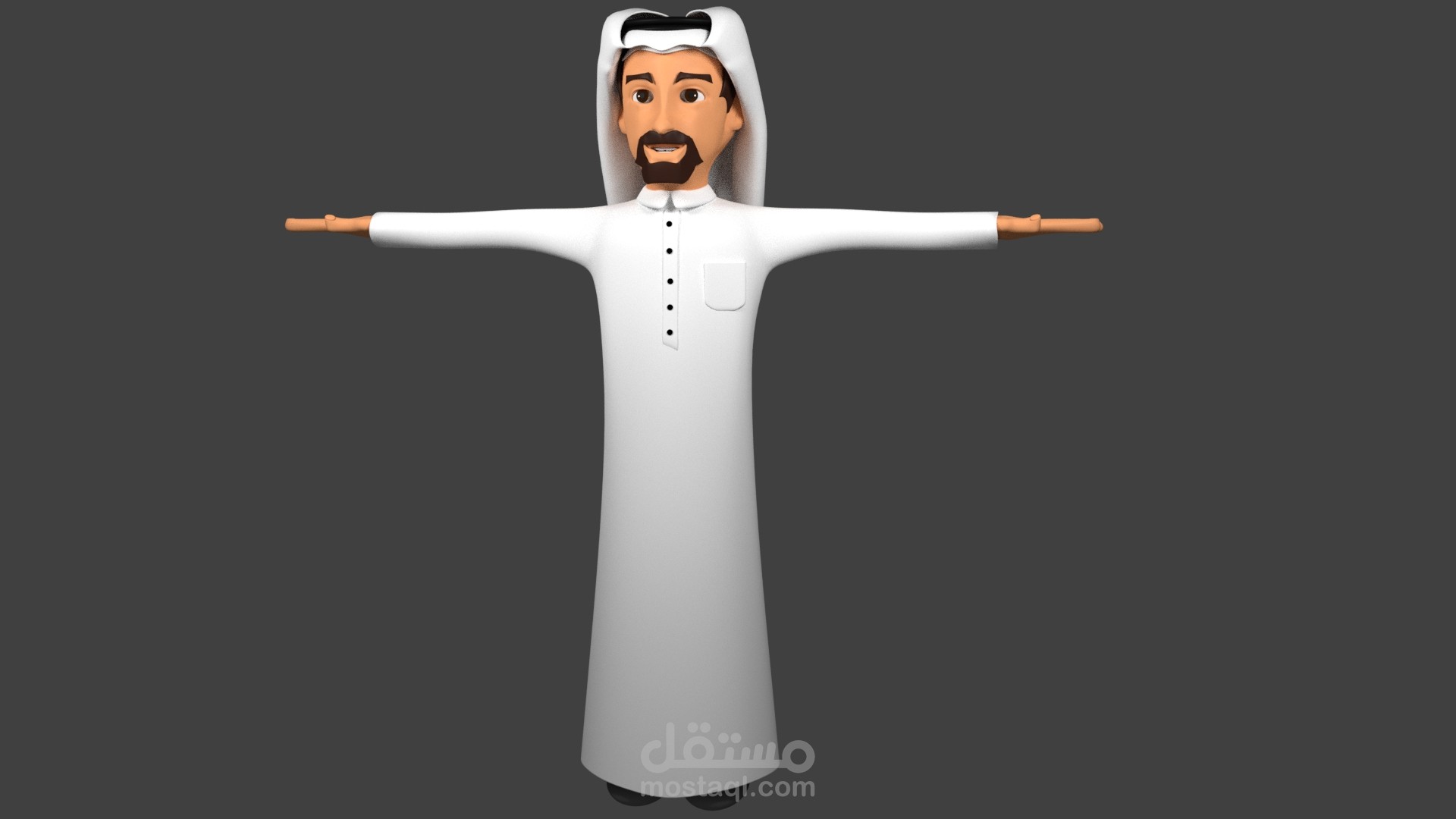 شخصية 3D من تصميمي