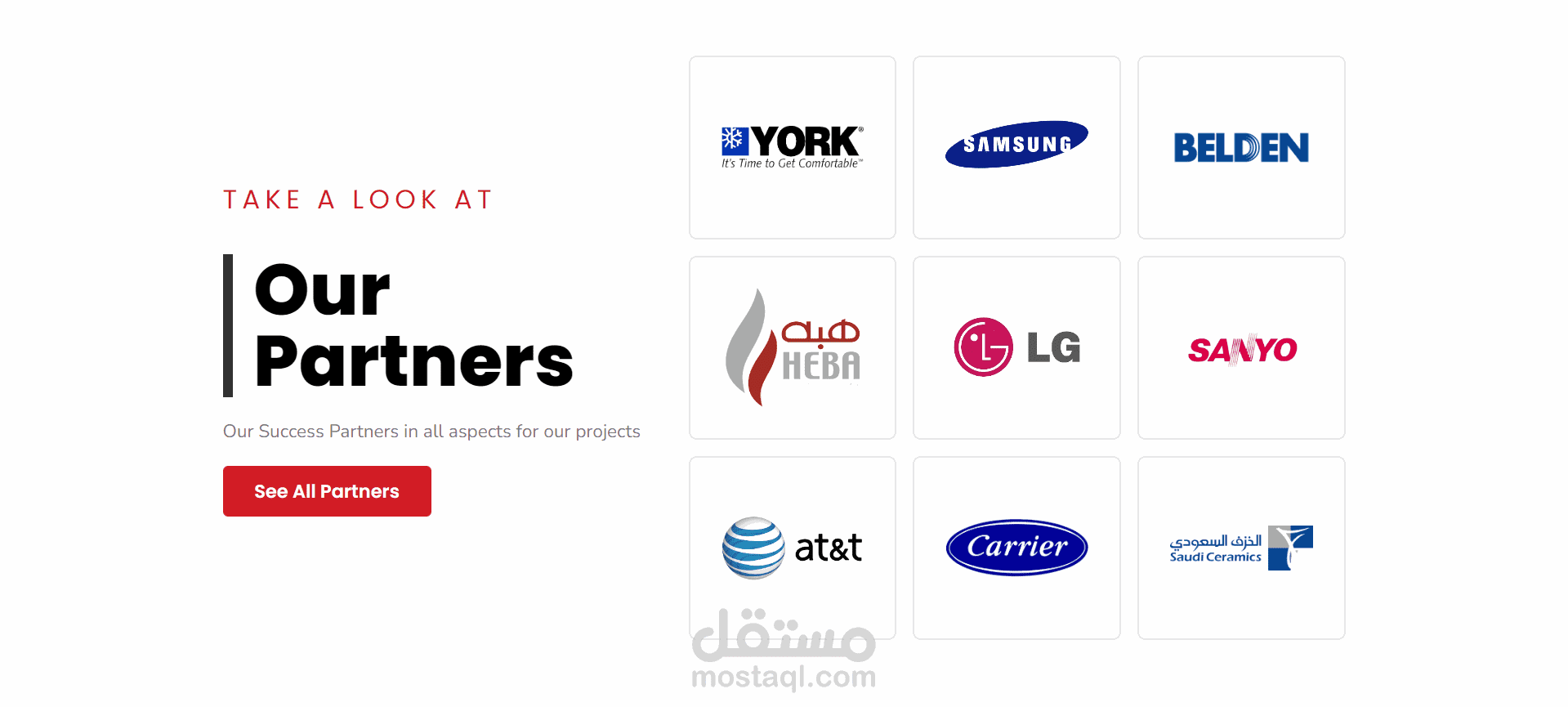 موقع لأجهزة التهوية و التكييف  ووردبريس من الصفر بدون استخدام قوالب