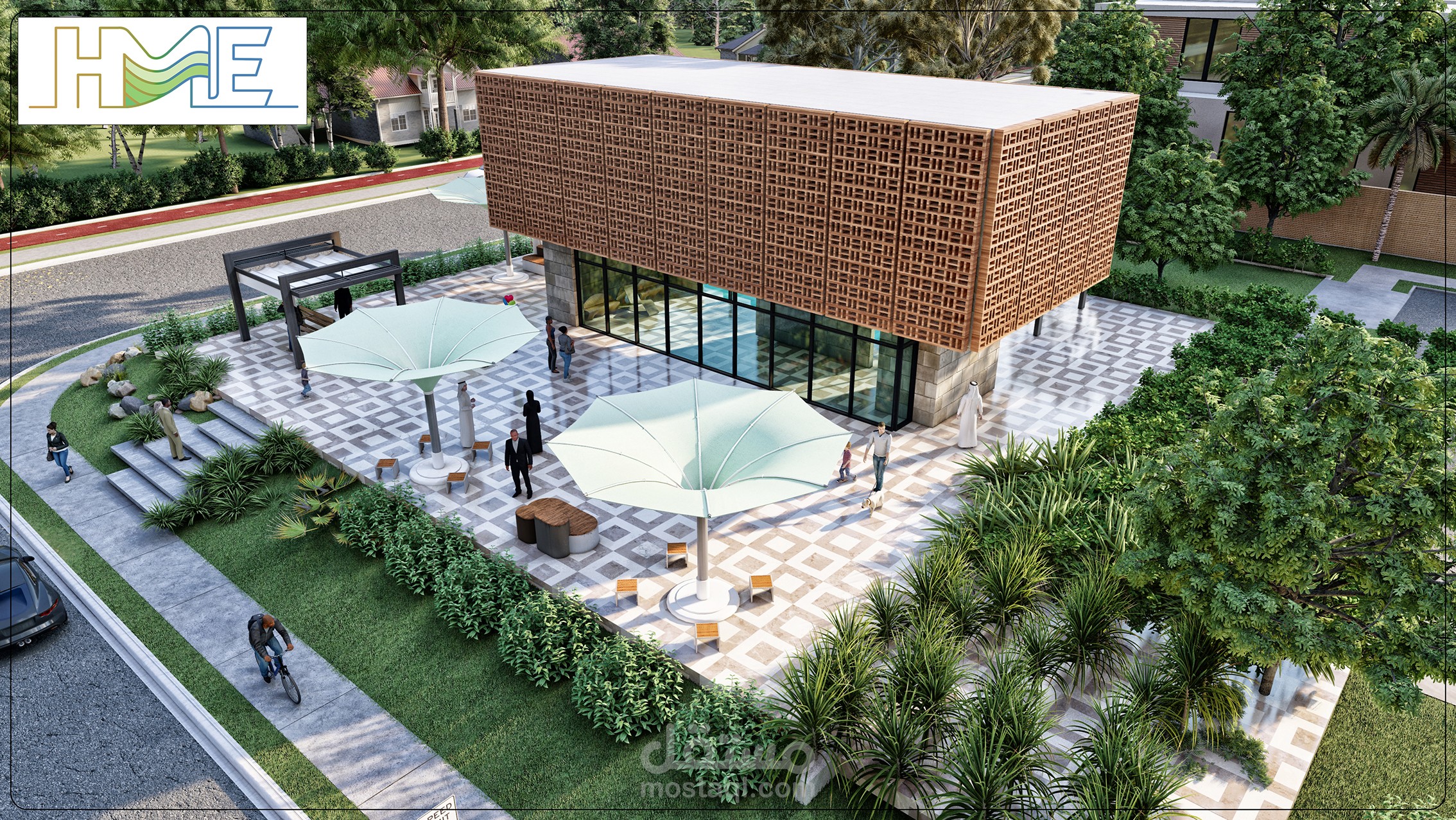 3D Exterior Design for a Small Museum – Architectural Visualization
