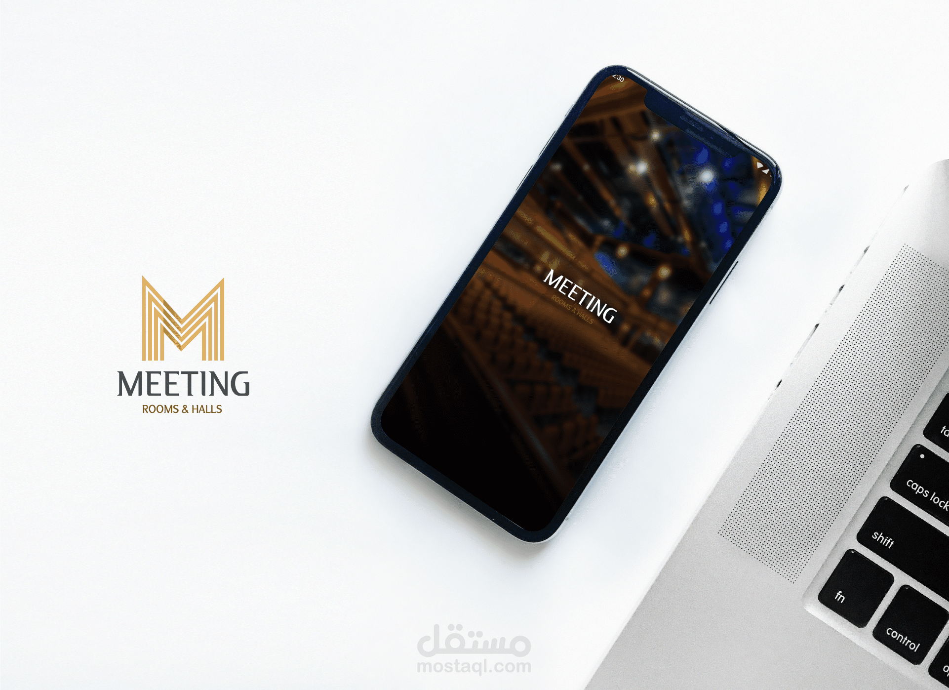 تصميم تطبيق meeting