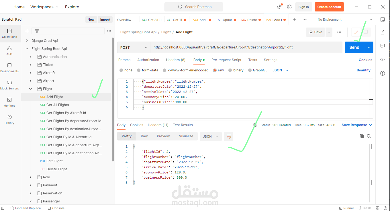 ava spring boot app " Flight_Booking _System"