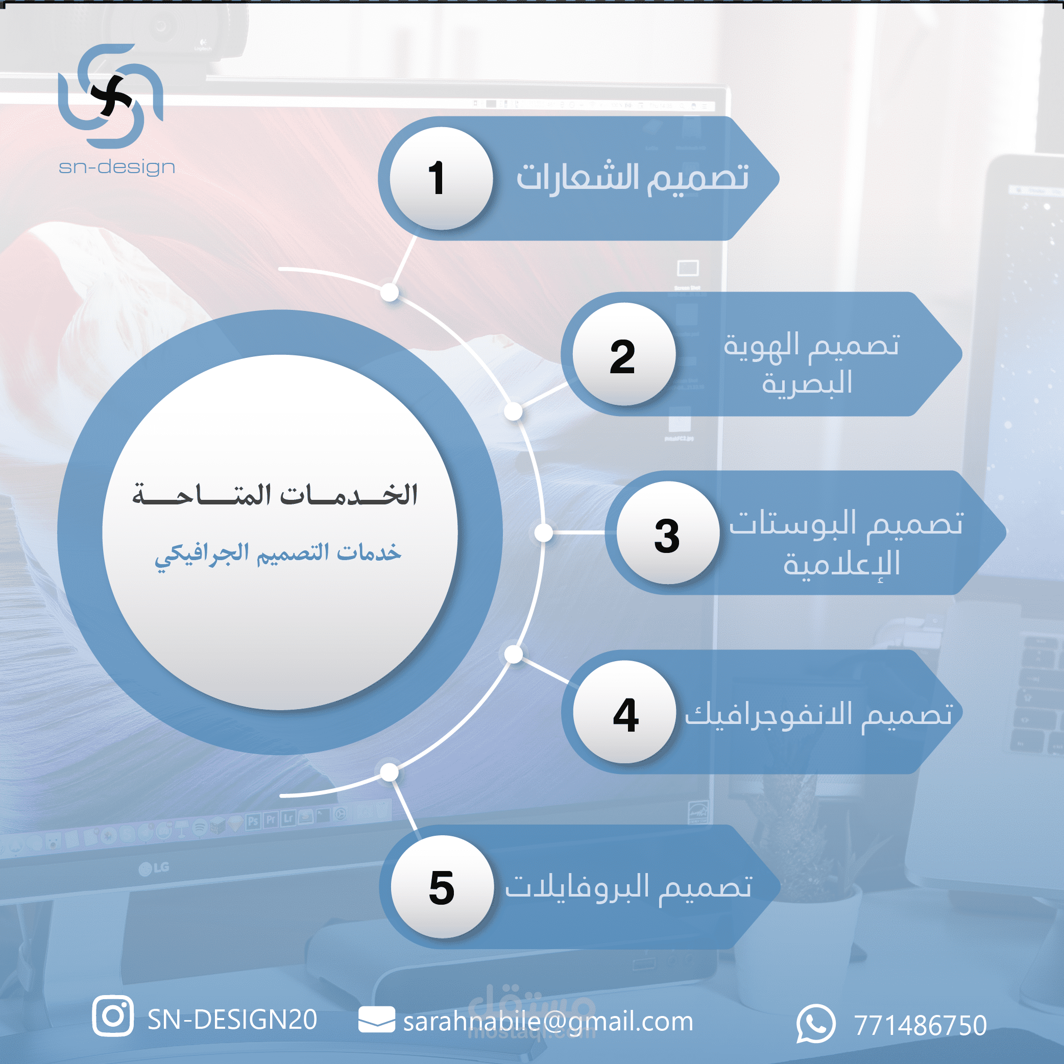 تصميم بوست إعلاني