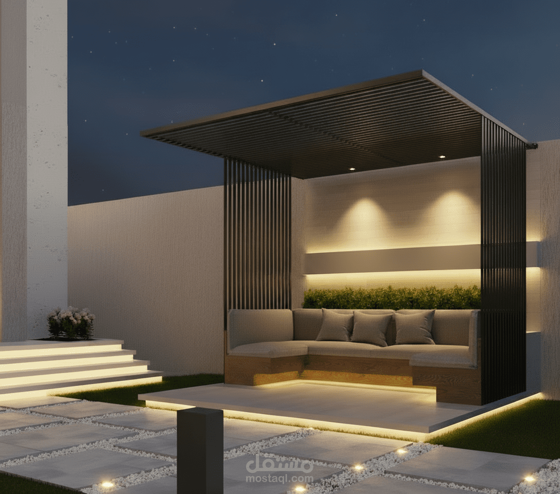 تصميم حديقة