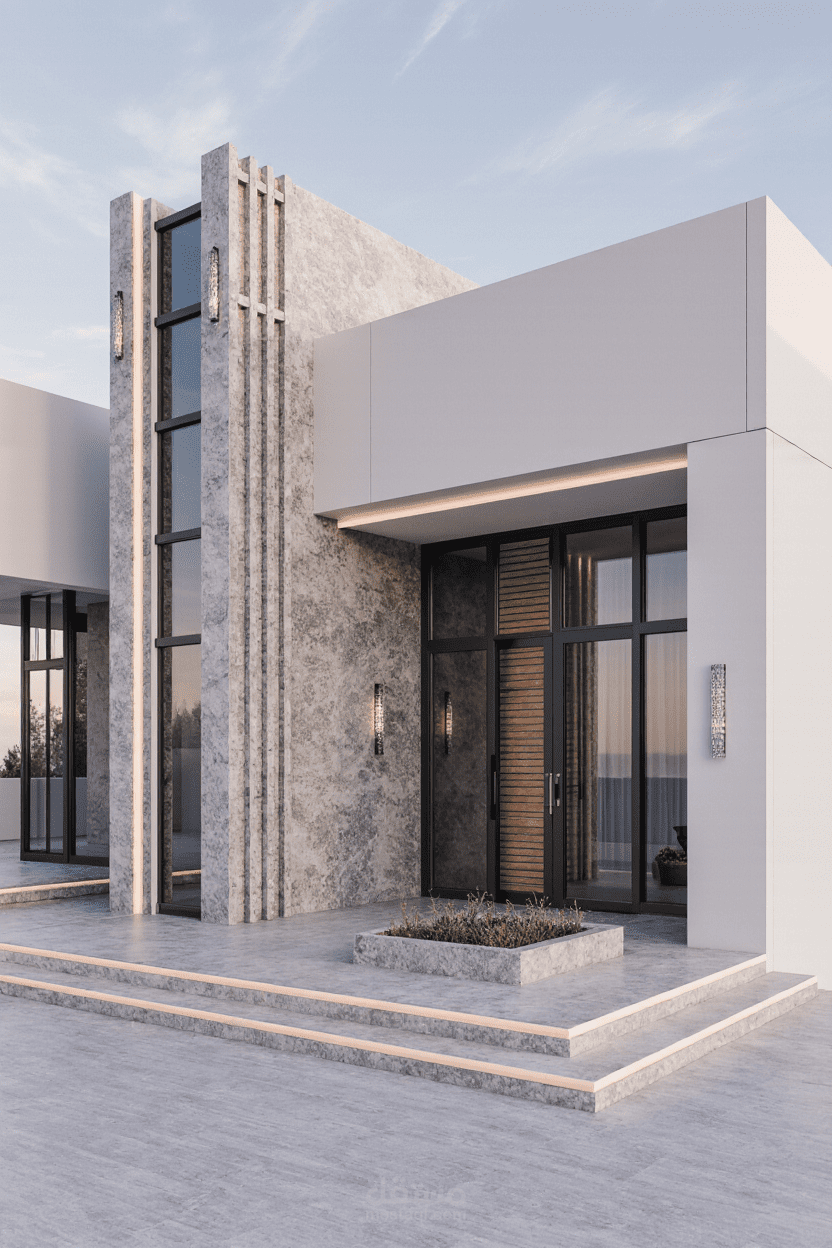 تصميم واجهة مودرن