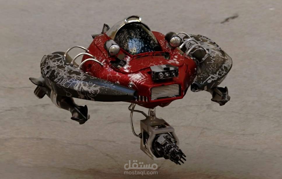 نموذج ثلاثي الابعاد لطائره