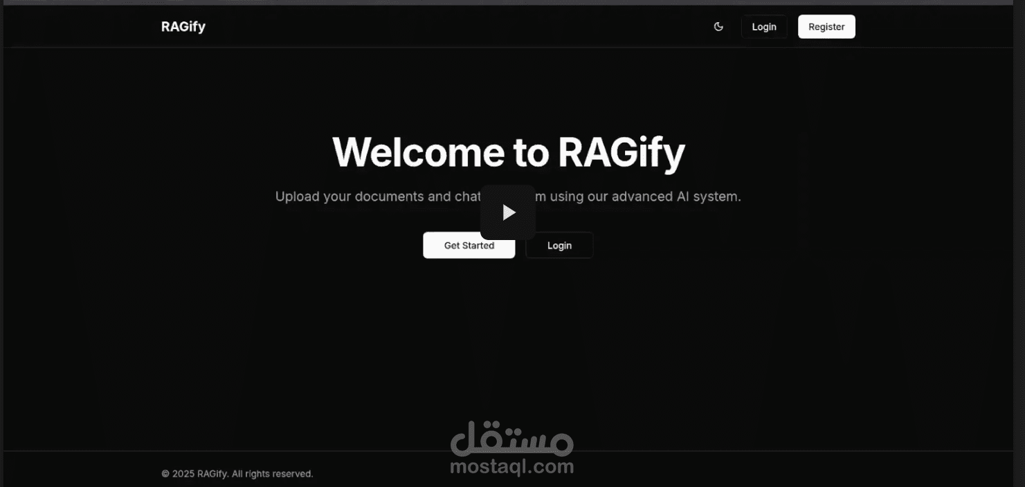 RAGify – نظام ذكاء اصطناعي لتحليل المستندات والإجابة الذكية (Multi-Modal RAG App)