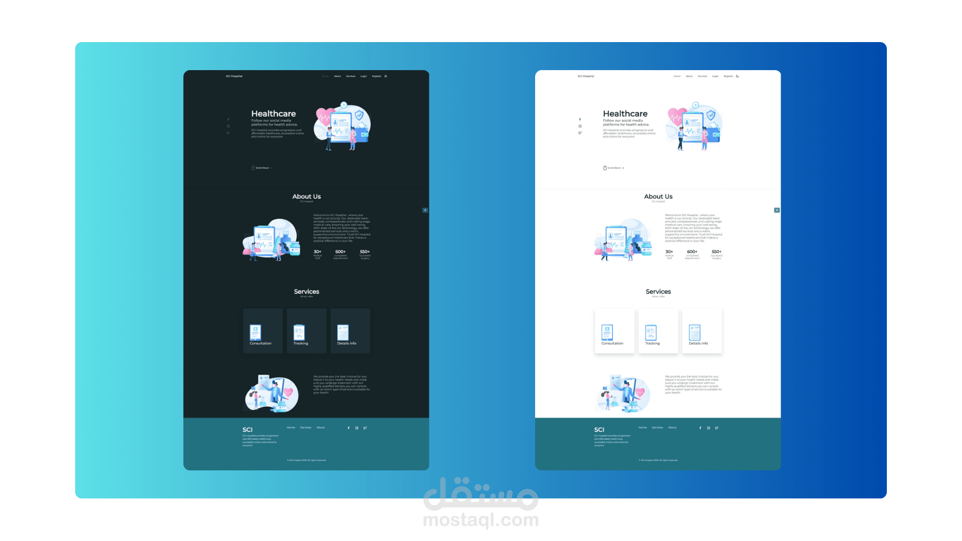 Hospital Management System – نظام إدارة المستشفيات