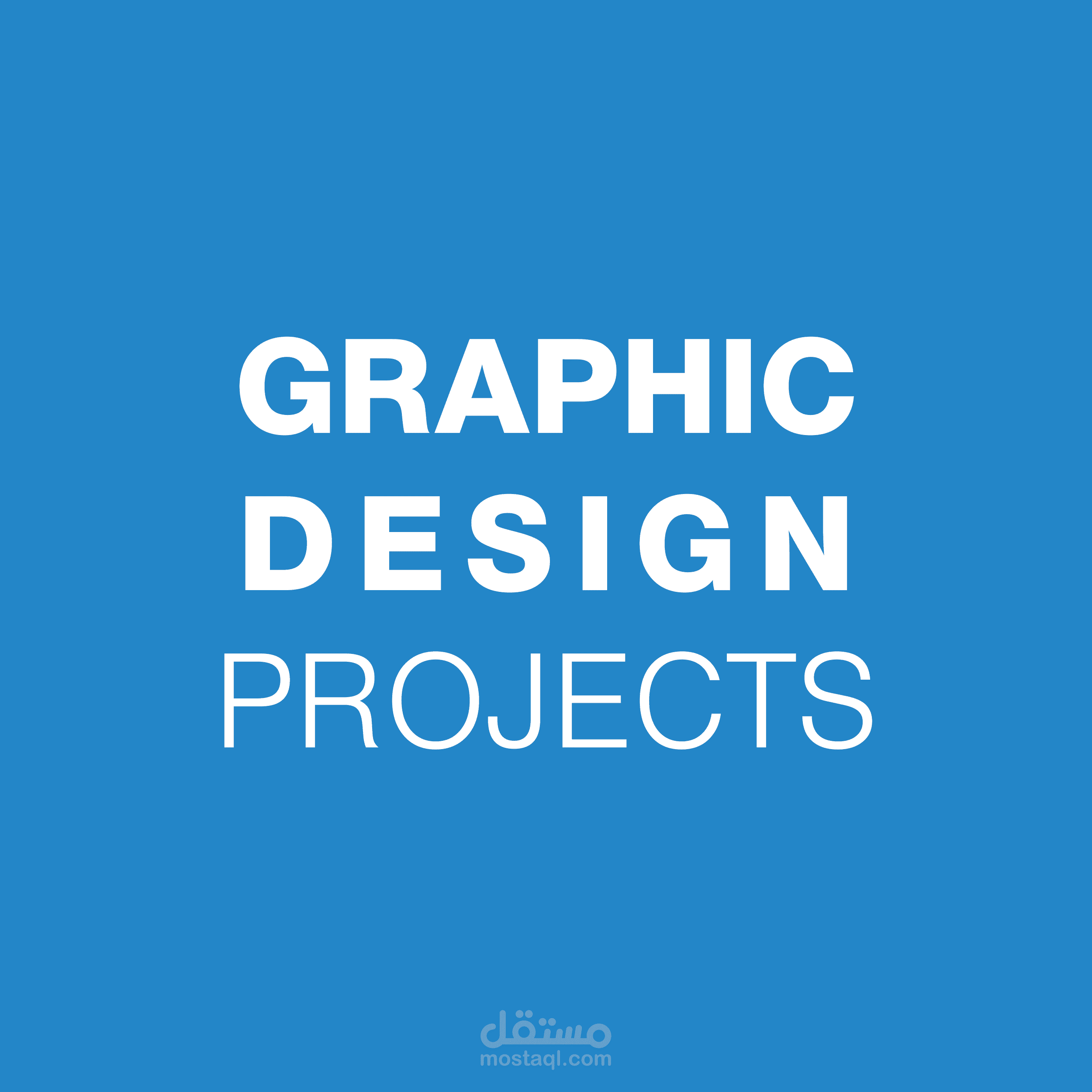 Graphic design projects