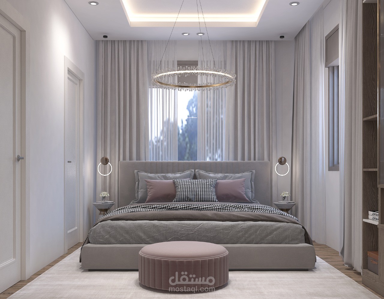 تصميم وتنفيذ منزل بشارع تل في نابلس 150 متر مربع
