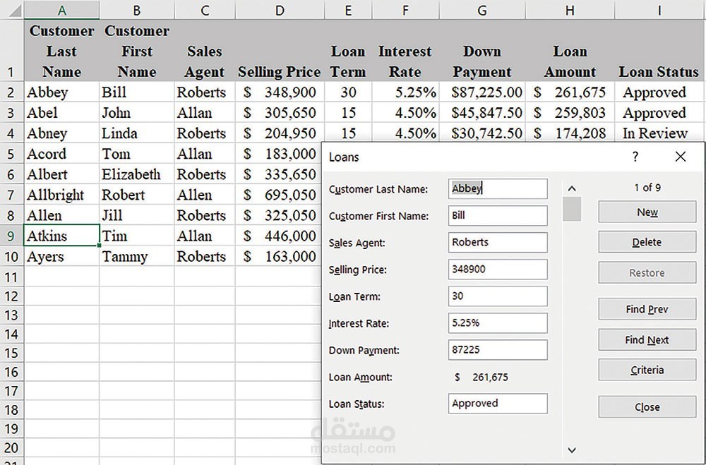 data entry