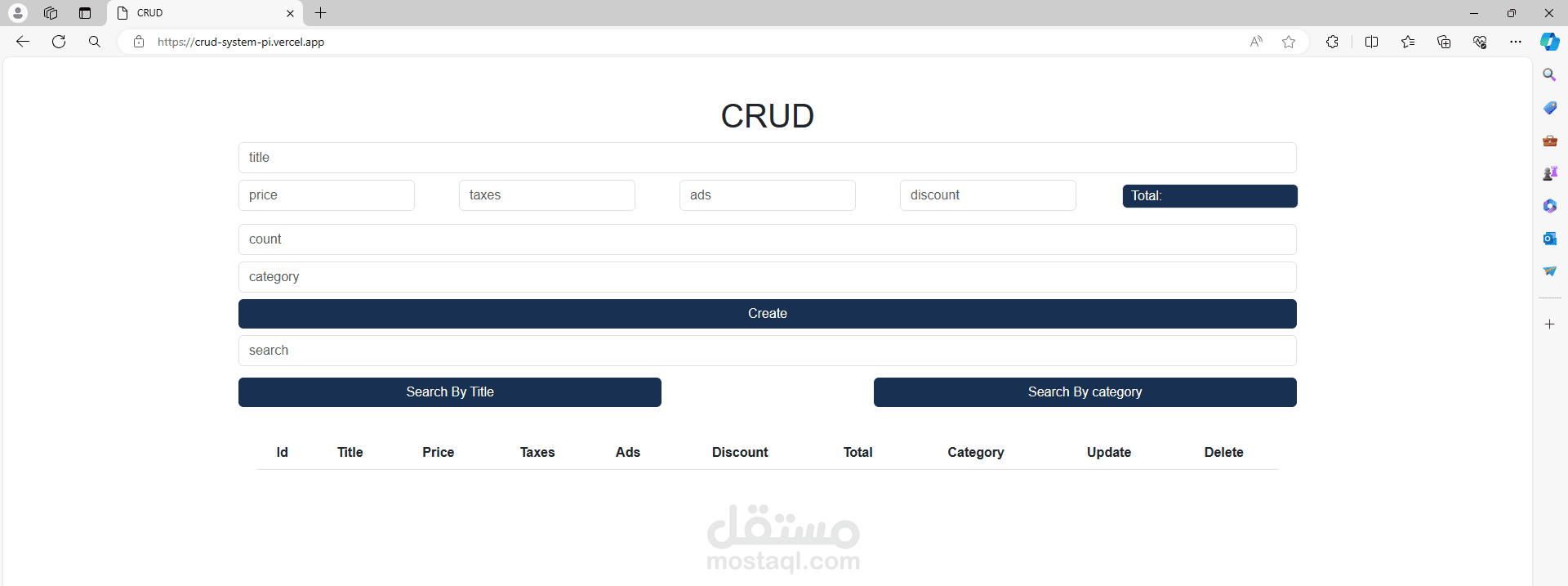 CRUD-SYSTEM