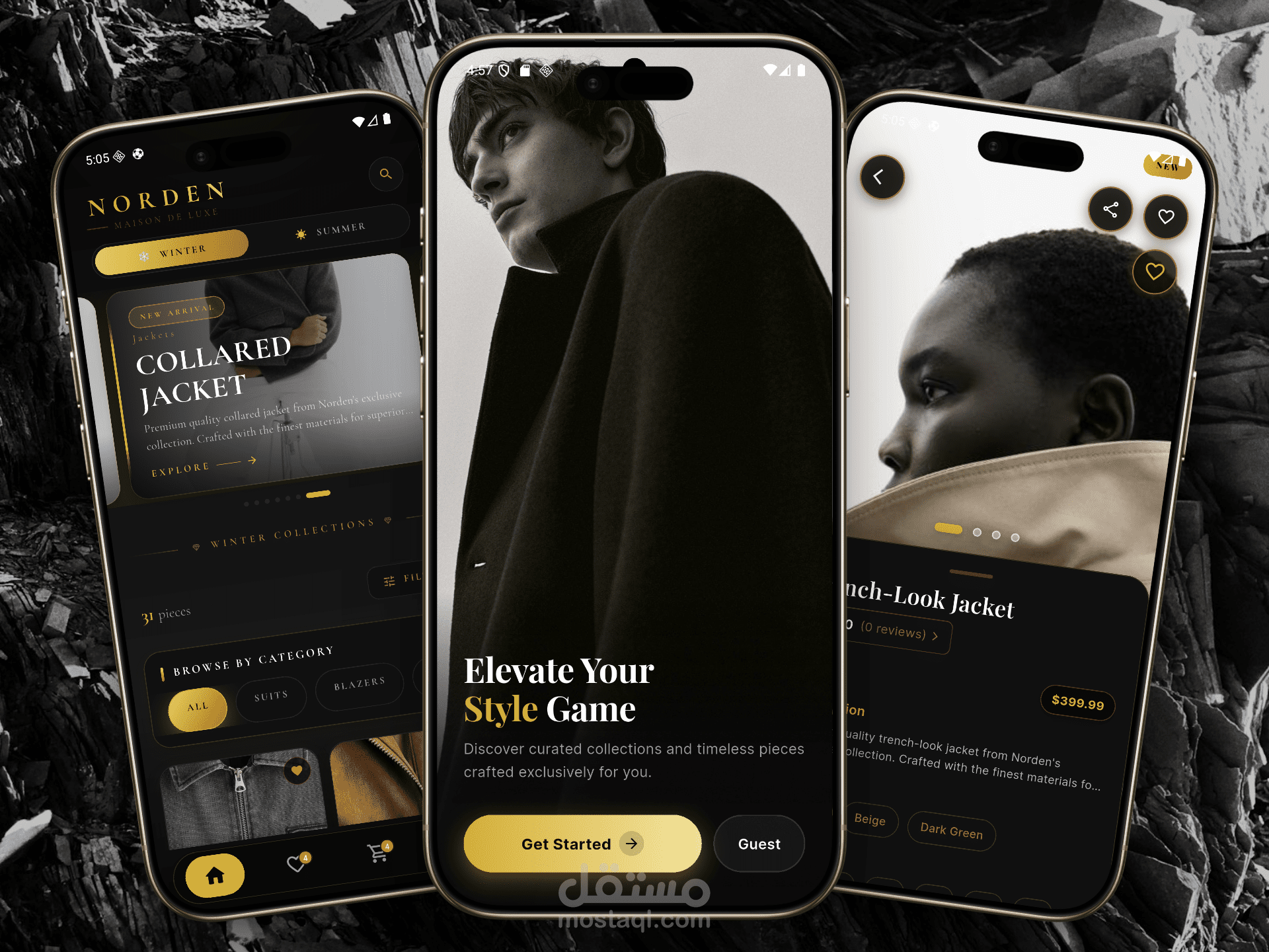 NORDEN — Luxury Men's Fashion E-Commerce App