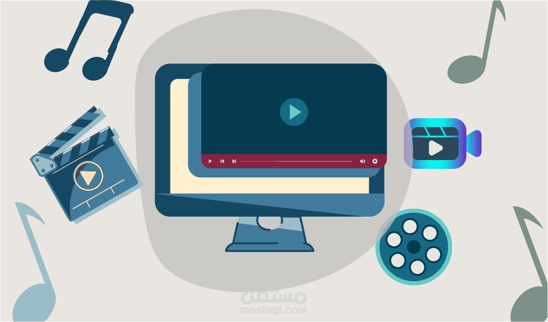 اعلانات فيديو موشن جرافيك 2D