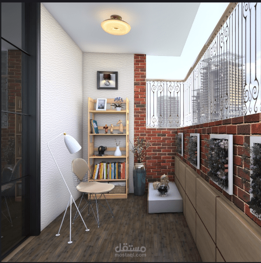 تصميم بلكونه