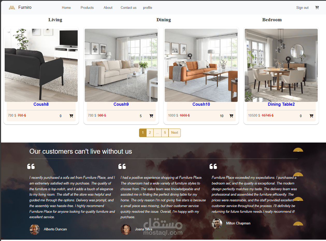 ️ تصميم وإنشاء موقع للتجارة الإلكترونية