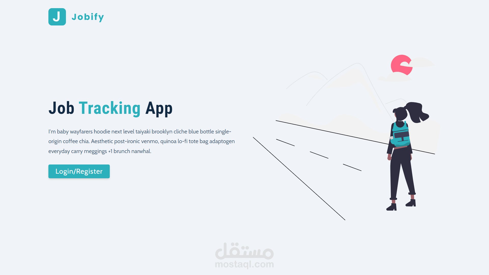برمجة موقع للتوظيف JOBIFY