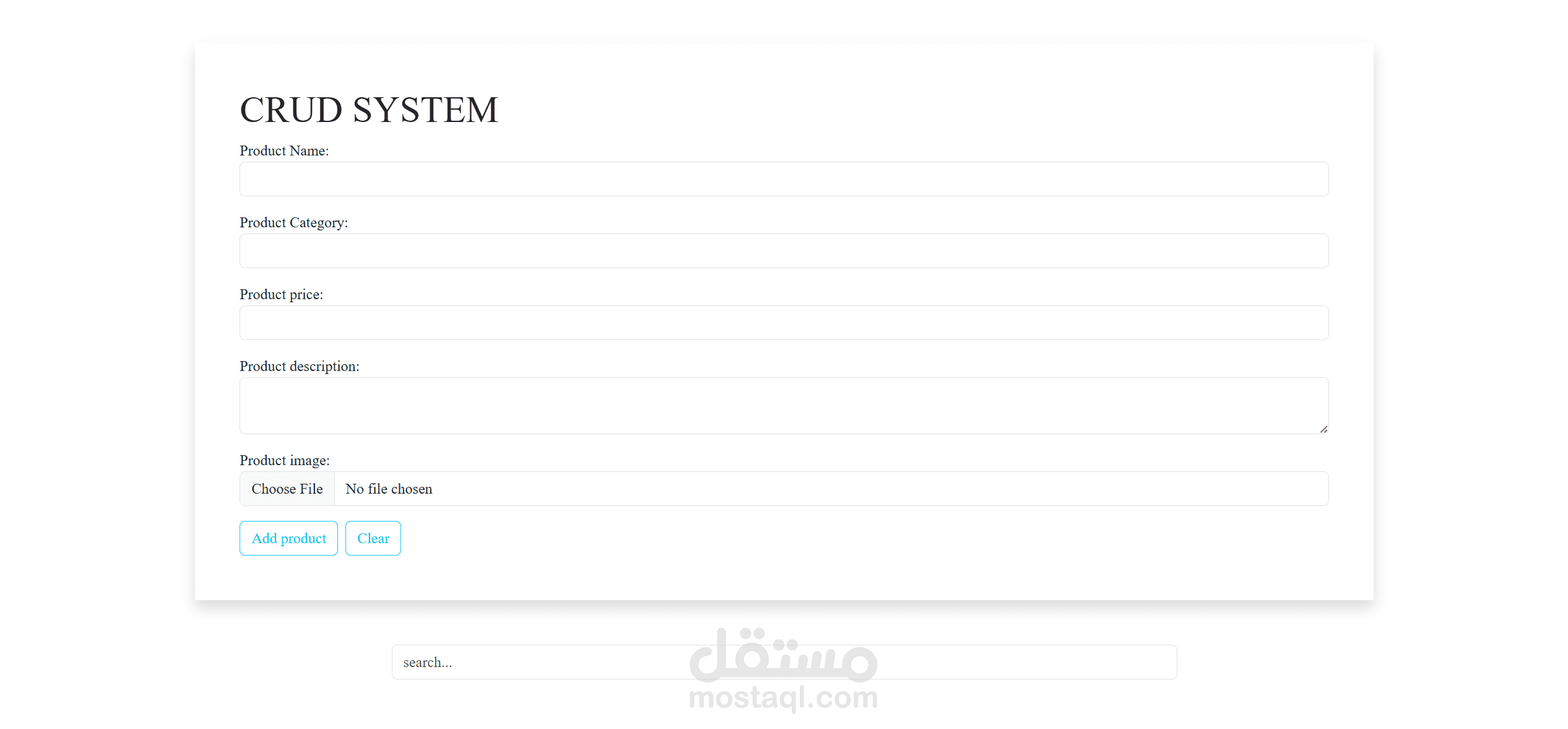 CRUD-SYSTEM