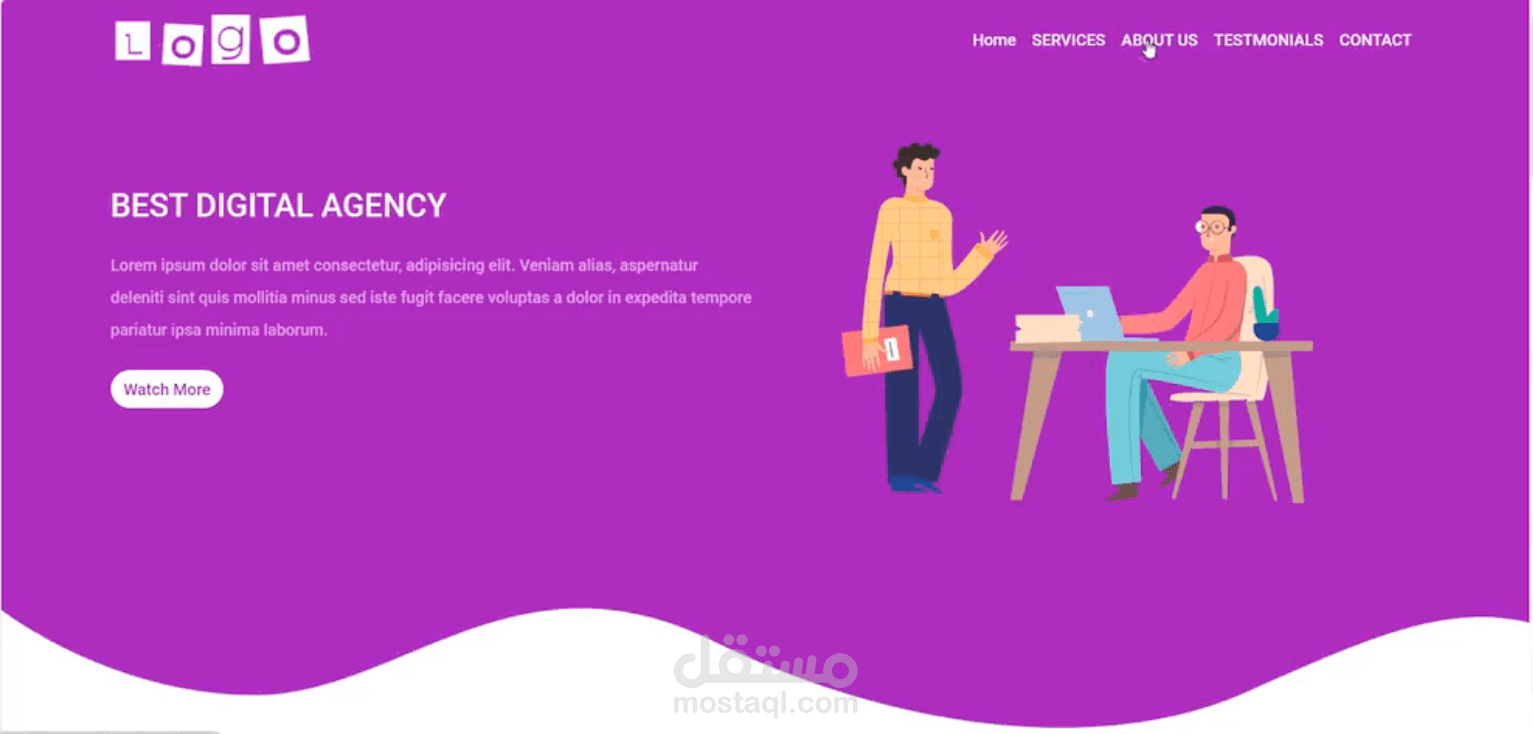 Landing Page Web