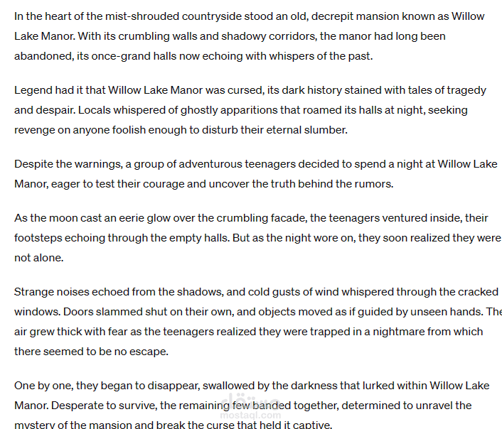 Title: The Haunting of Willow Lake Manor