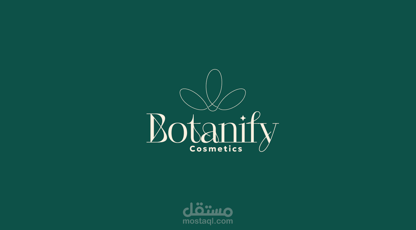 الهوية البصرية لشركة BOTANIFY لمستحضرات التجميل