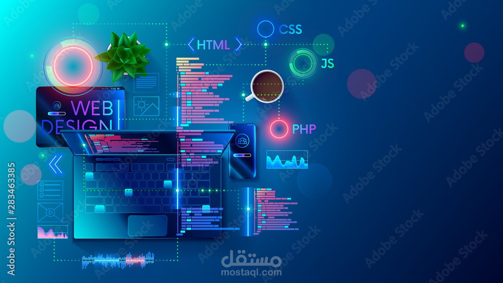 مطور ويب Full Stack