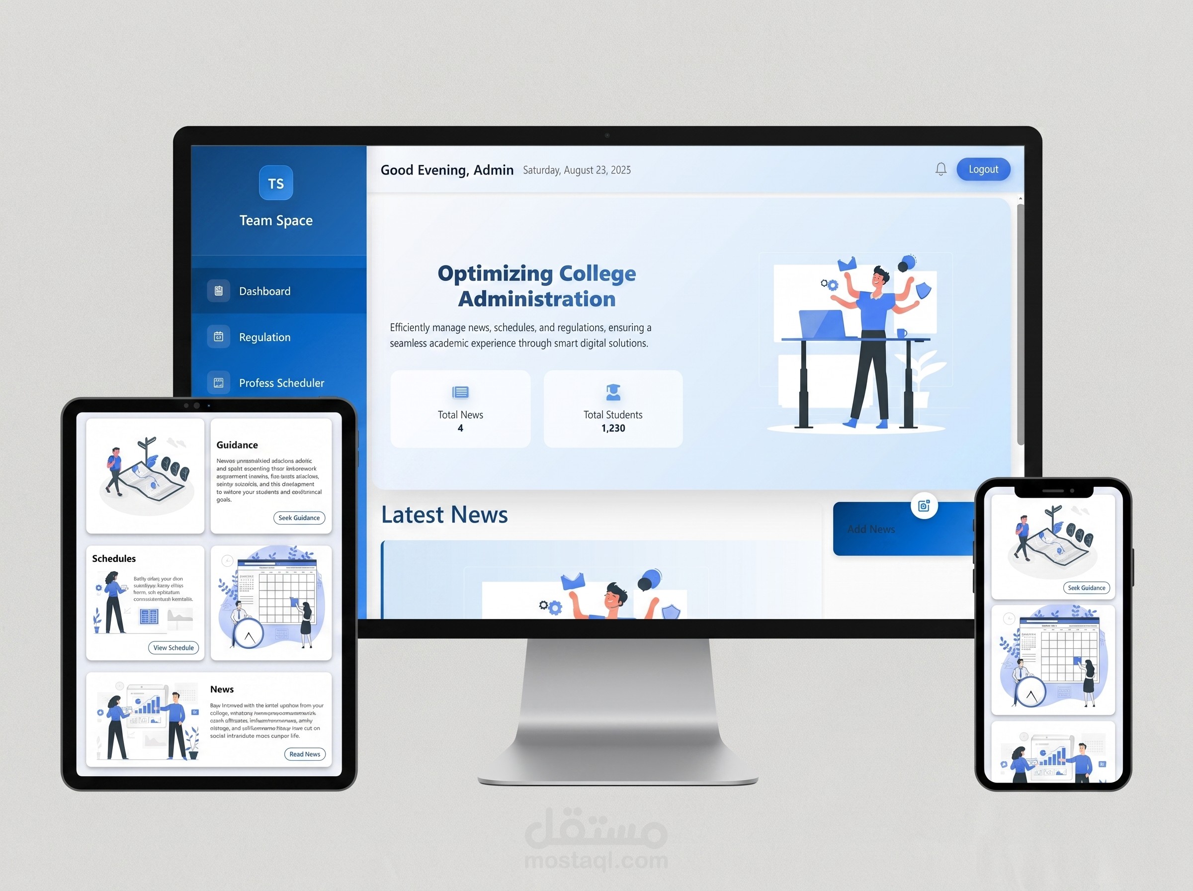 Teamspace ًWebsite