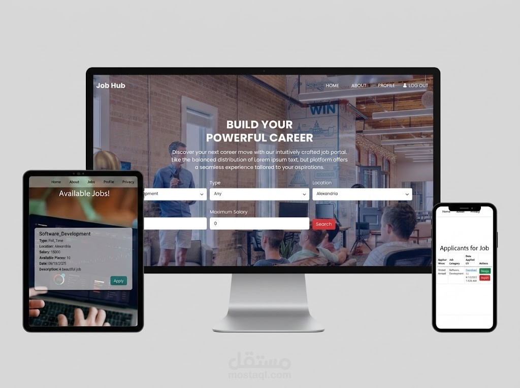 Job Hub Website